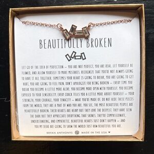 Bryan Anthonys Rose Gold Beautifully Broken Necklace
